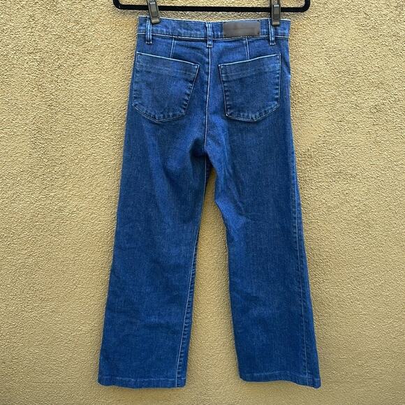 Victoria Beckham wide leg denim jeans - Picture 6 of 16